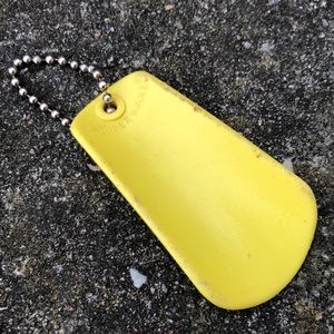Vintage Tupperware Keychain Shoehorn